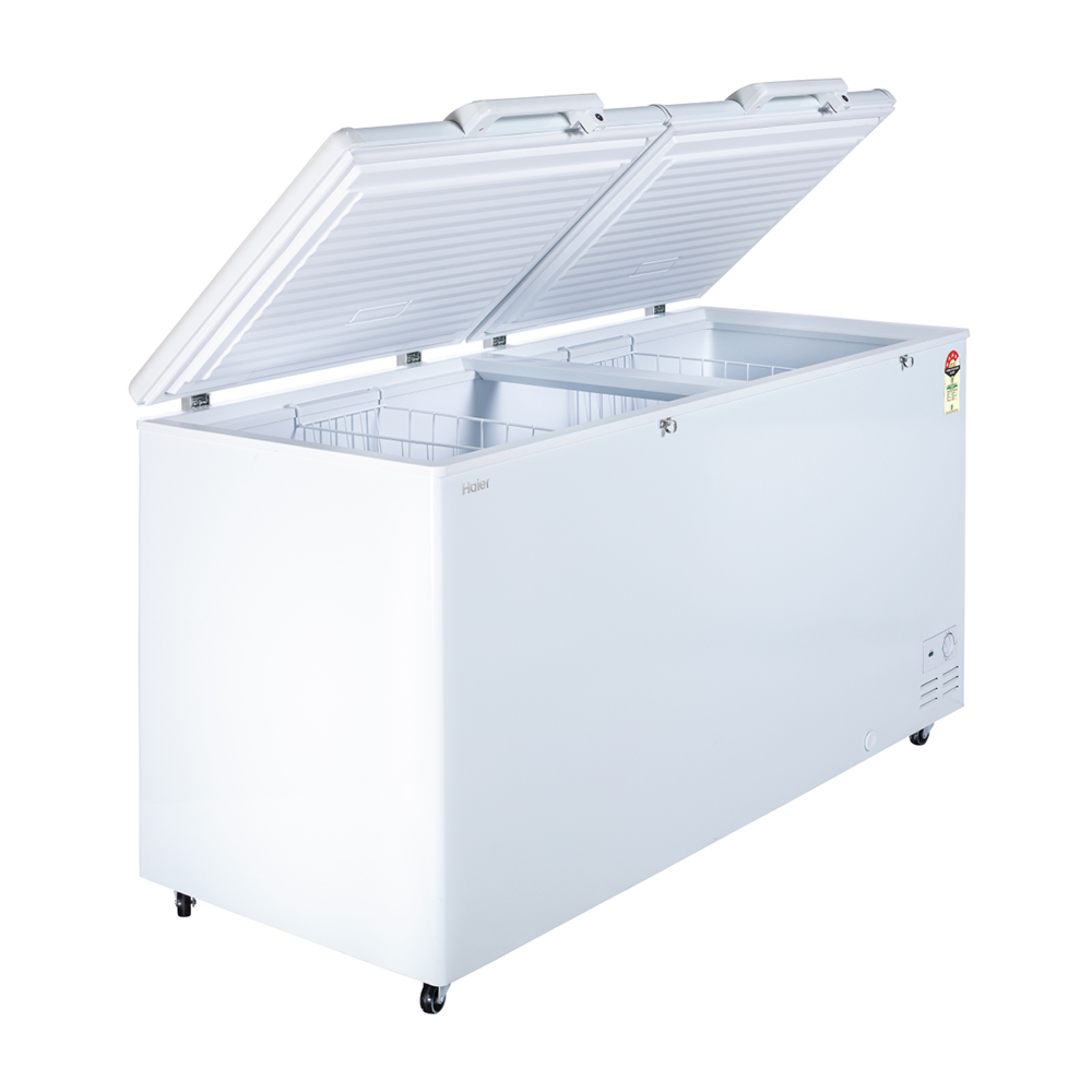 Haier Deep Freezer 788L, Hard Top Convertible Double Door (White)